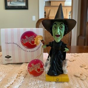 NWT The Wizard of Oz Wicked Witch Bobble Head Figurine